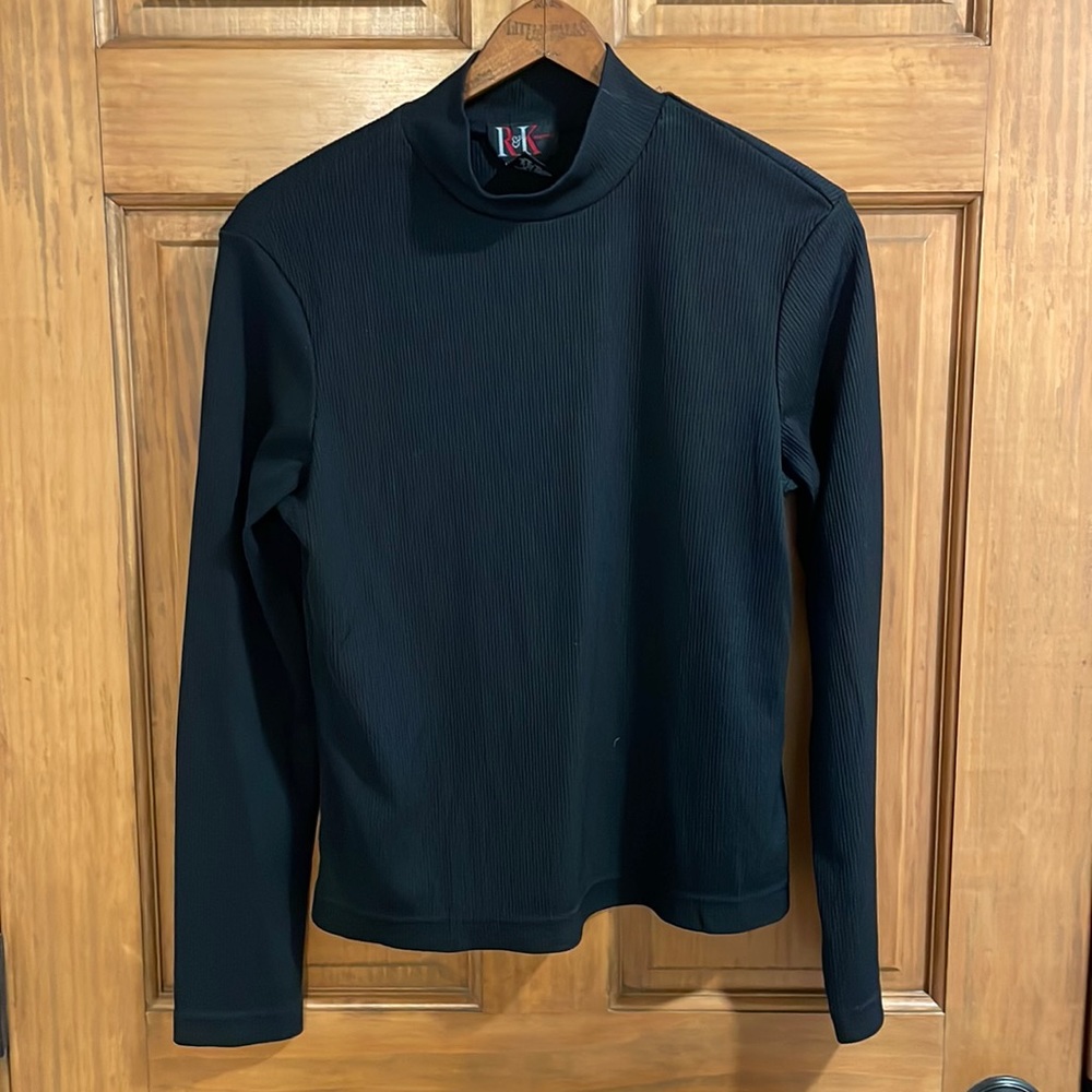 Black turtleneck